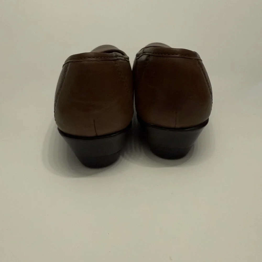 Brown Leather Eastland Hannah 3154-04 Women's Sz‎ 9 Soft Leather Ballet Wedge